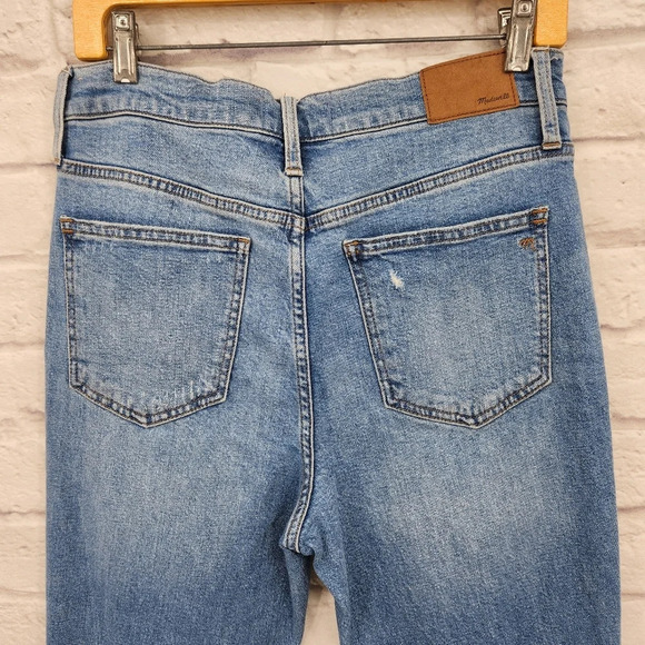 MADWELL The Perfect Vintage Jean  Medium Wash Distressed Size 27 - Picture 8 of 14